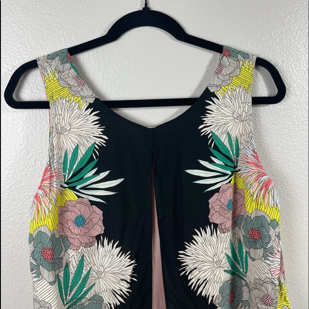 Anthropologie Corey Lynn Calter Anana Floral Print Layered Tank - Picture 8 of 10